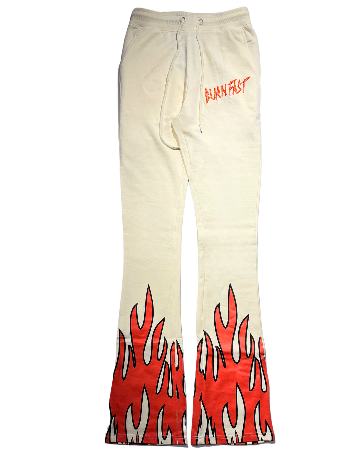 Flame Stacked Sweatpants 80605S – RAZA
