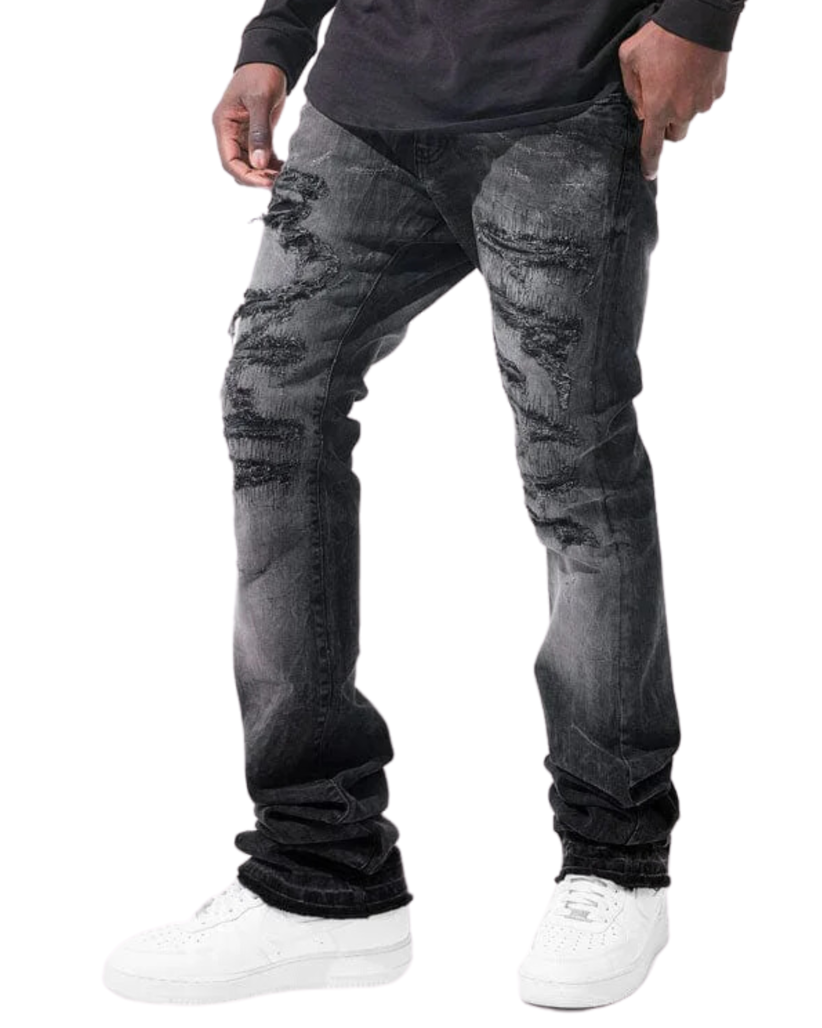 Martin Stacked Crouching Tiger Jeans JTF91628