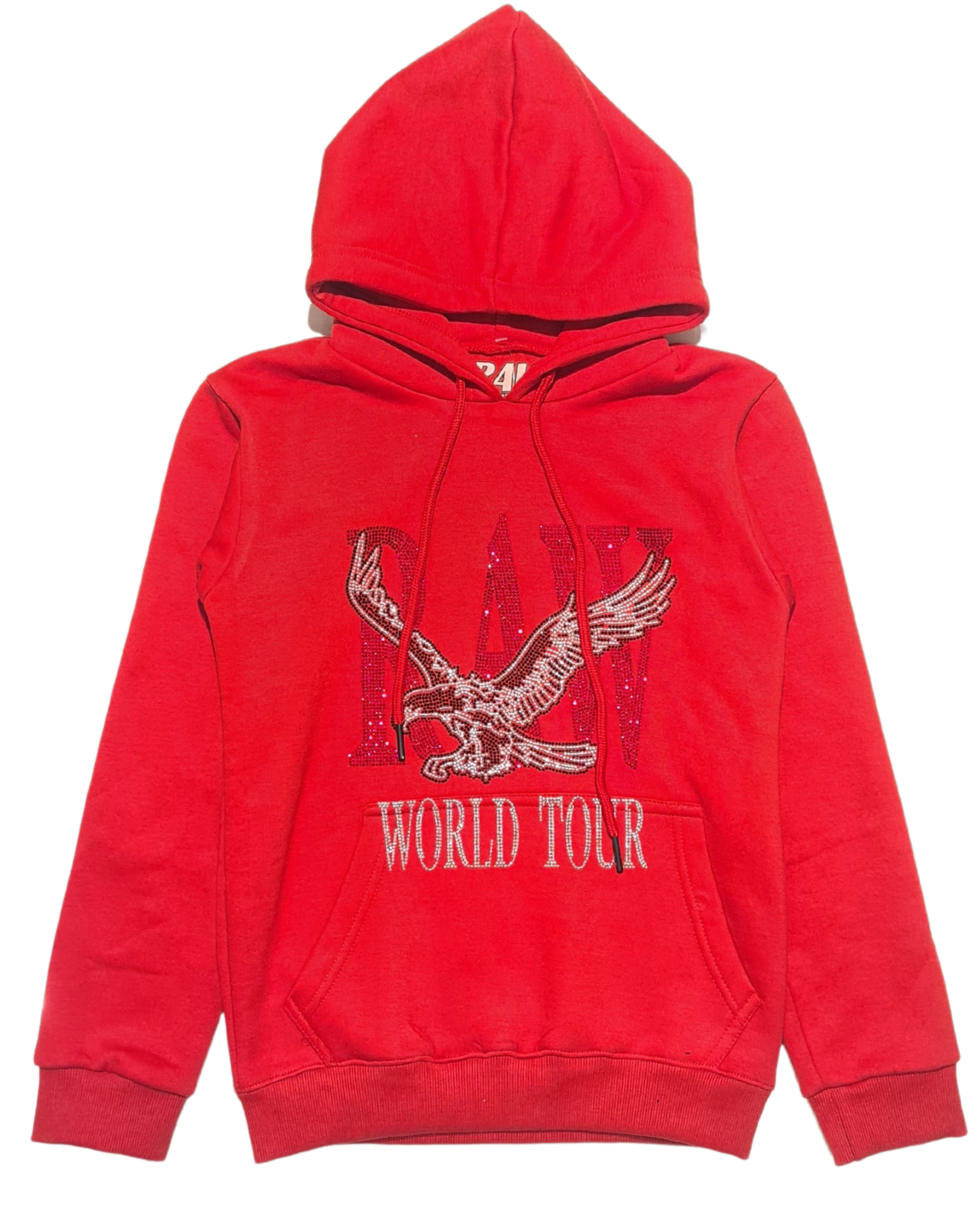 Kids World Tour Bling Hoodie