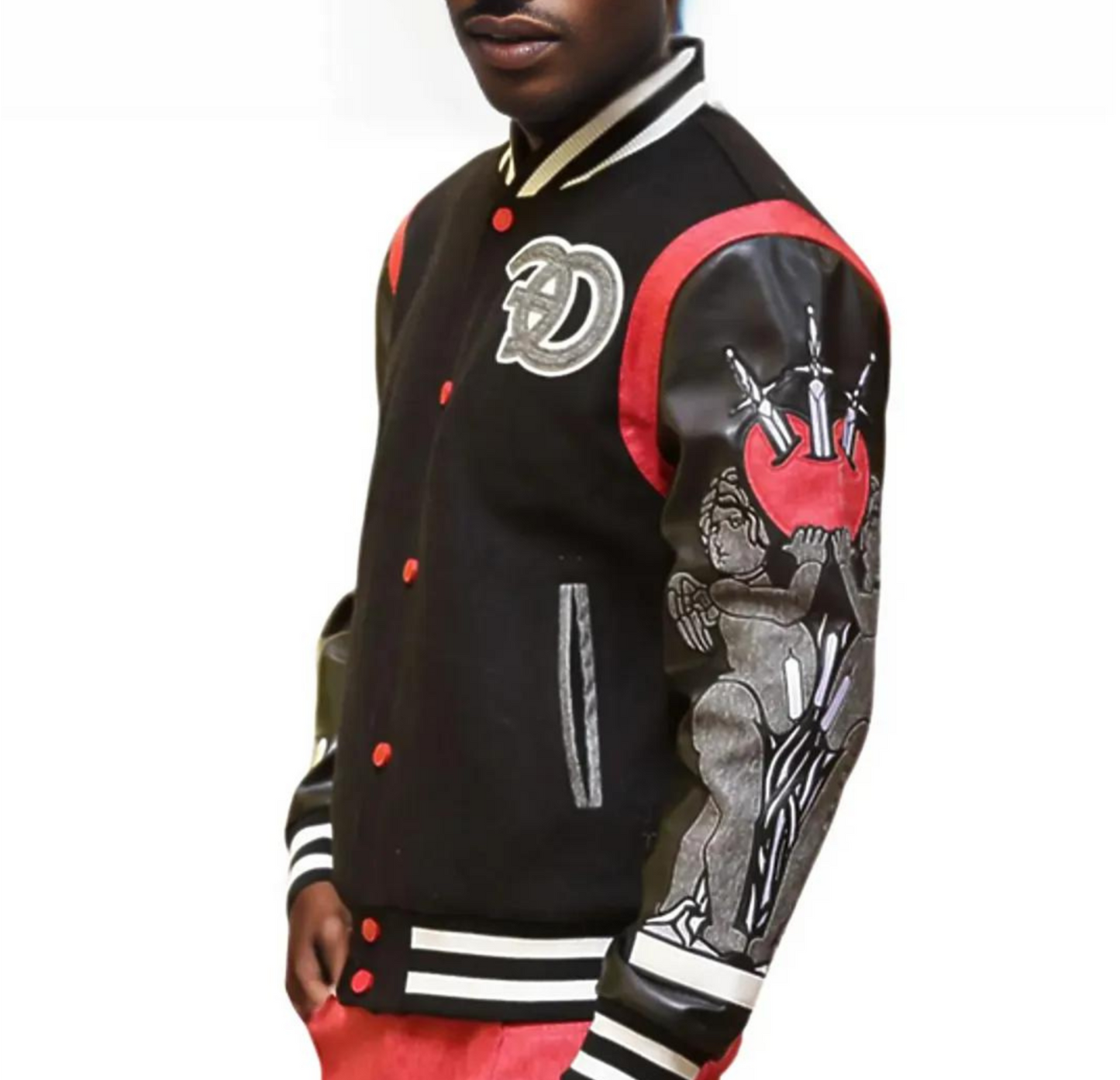 Casa De Wool Varsity Jacket F1071