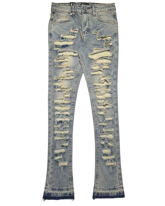 Kids Stacked Jeans 5657