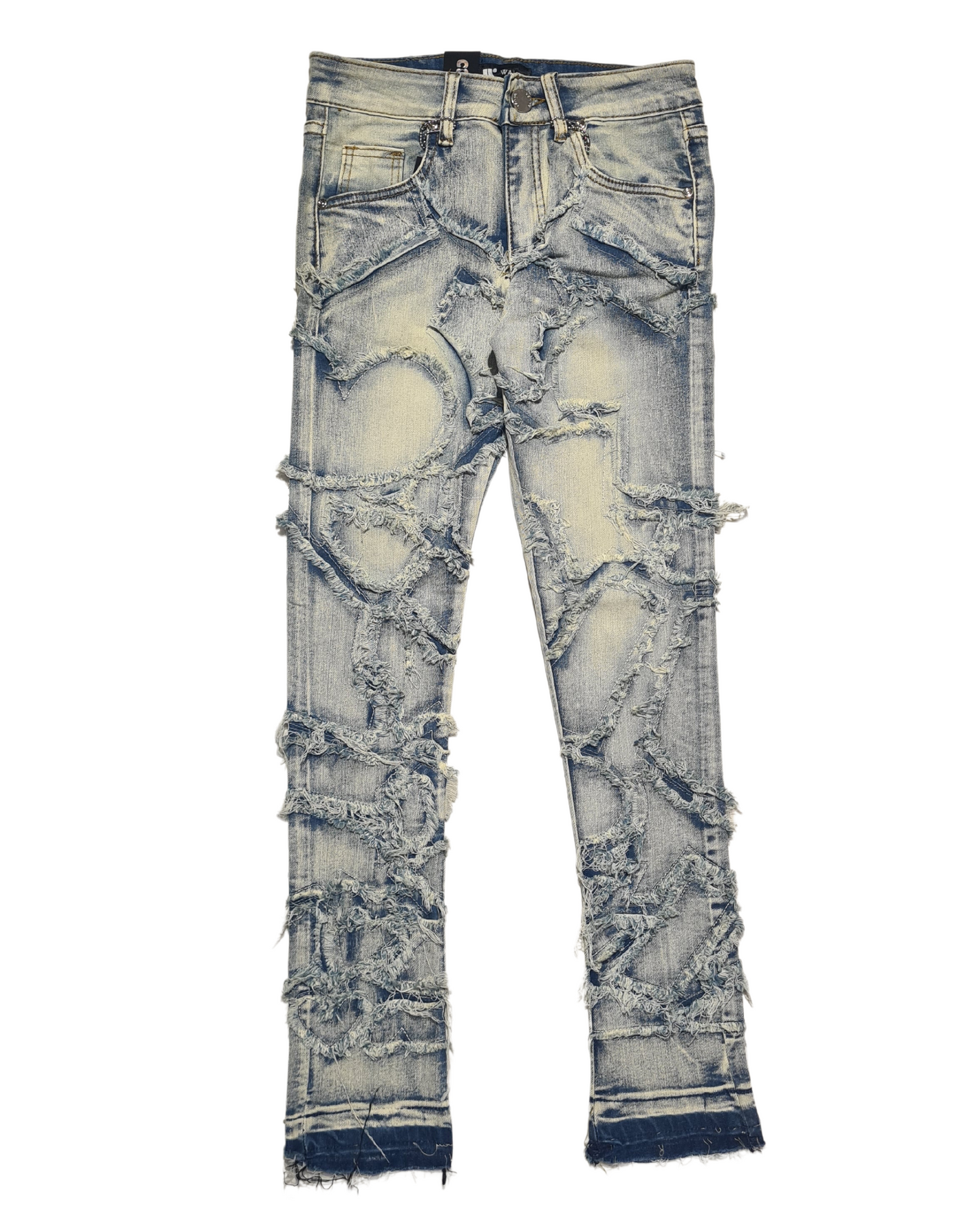 Kids Stacked Jeans 5811