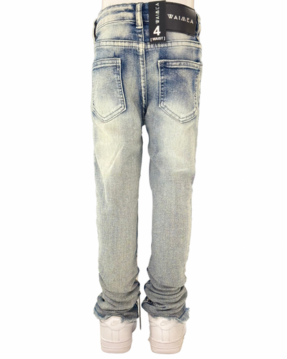 Kids Stacked Jeans 5834