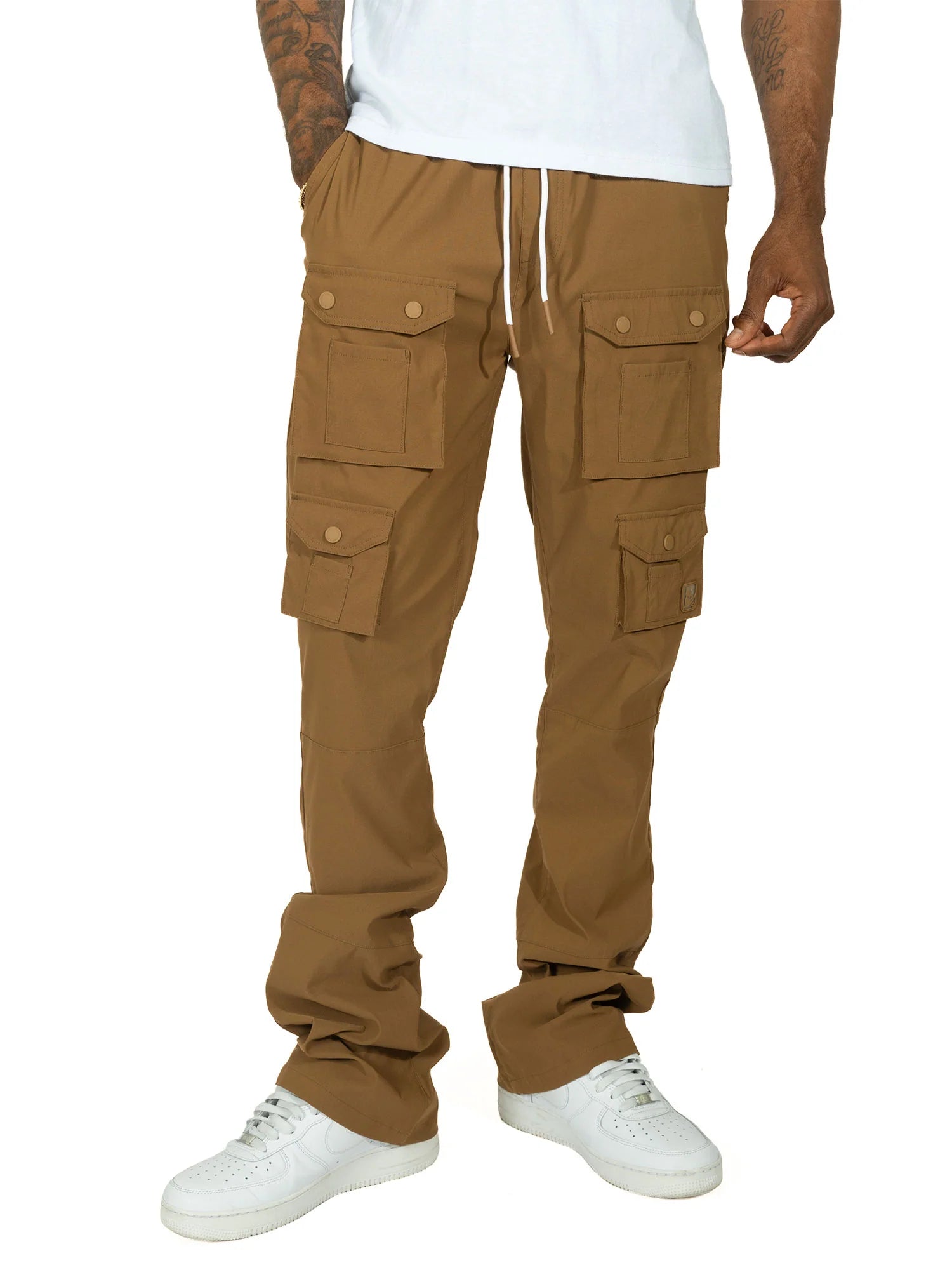 Nylon Stretch Cargo Pants