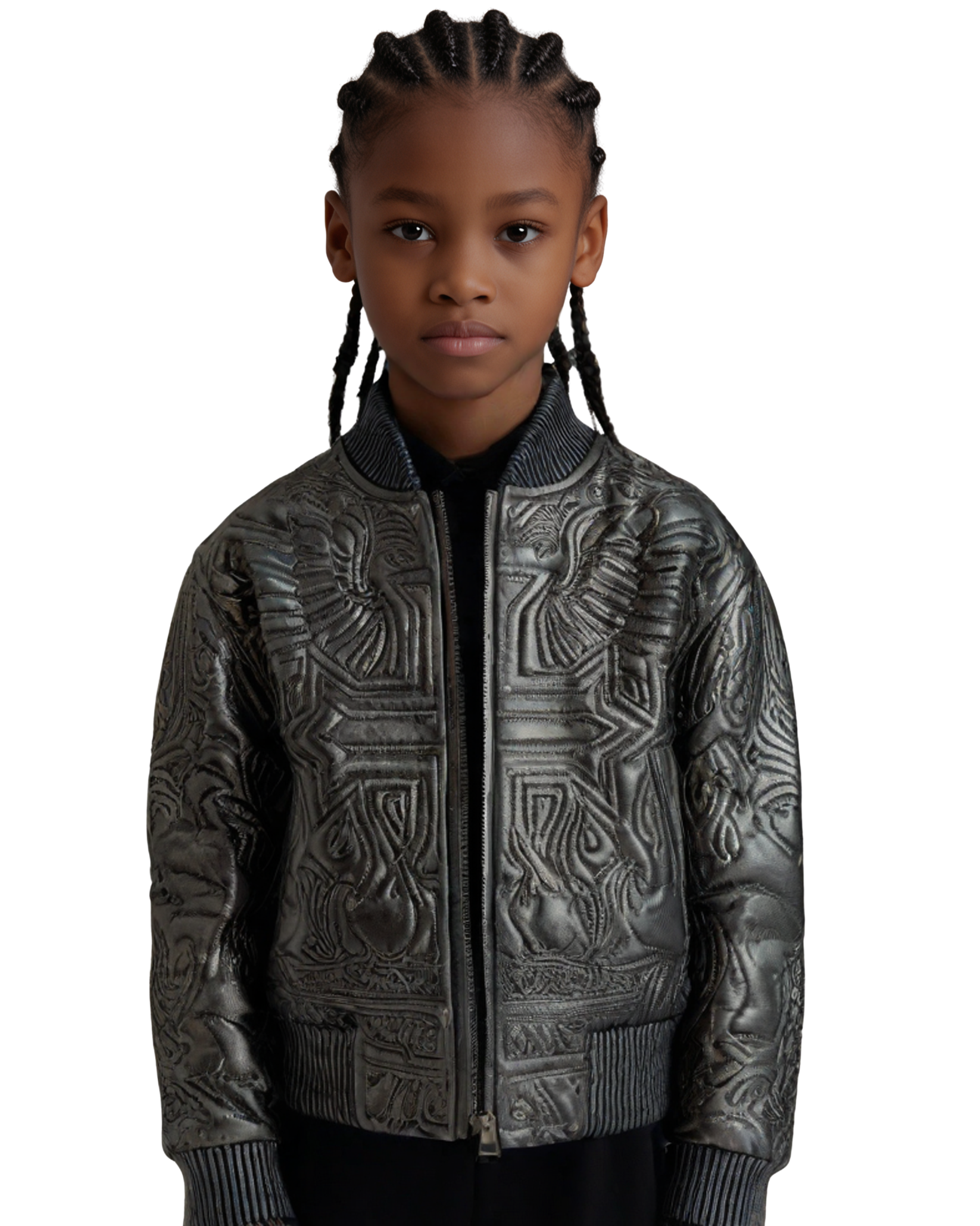 Kids Supreme Christ Art Work Jacket