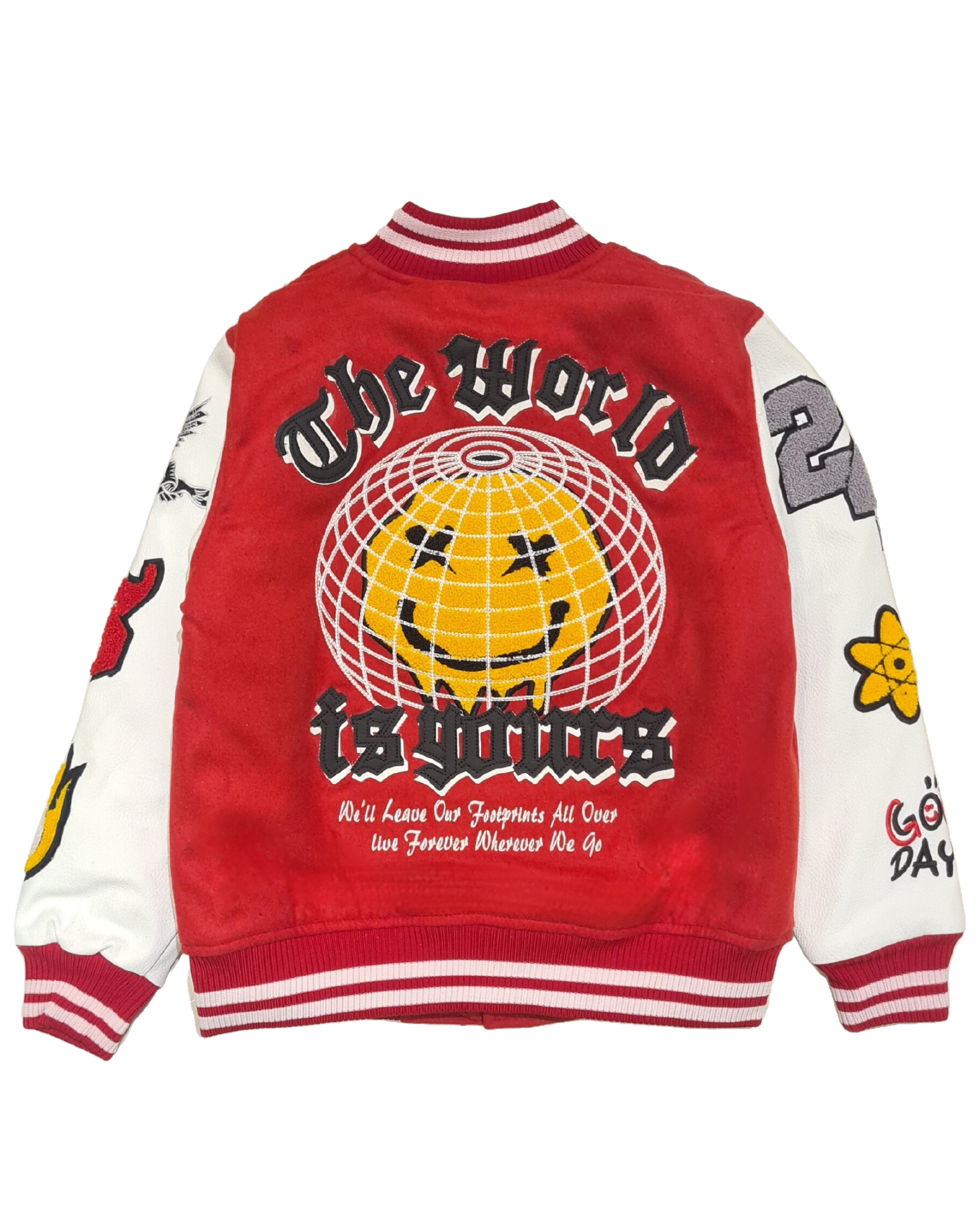 Kids The World Is Yours Varsity Jacket