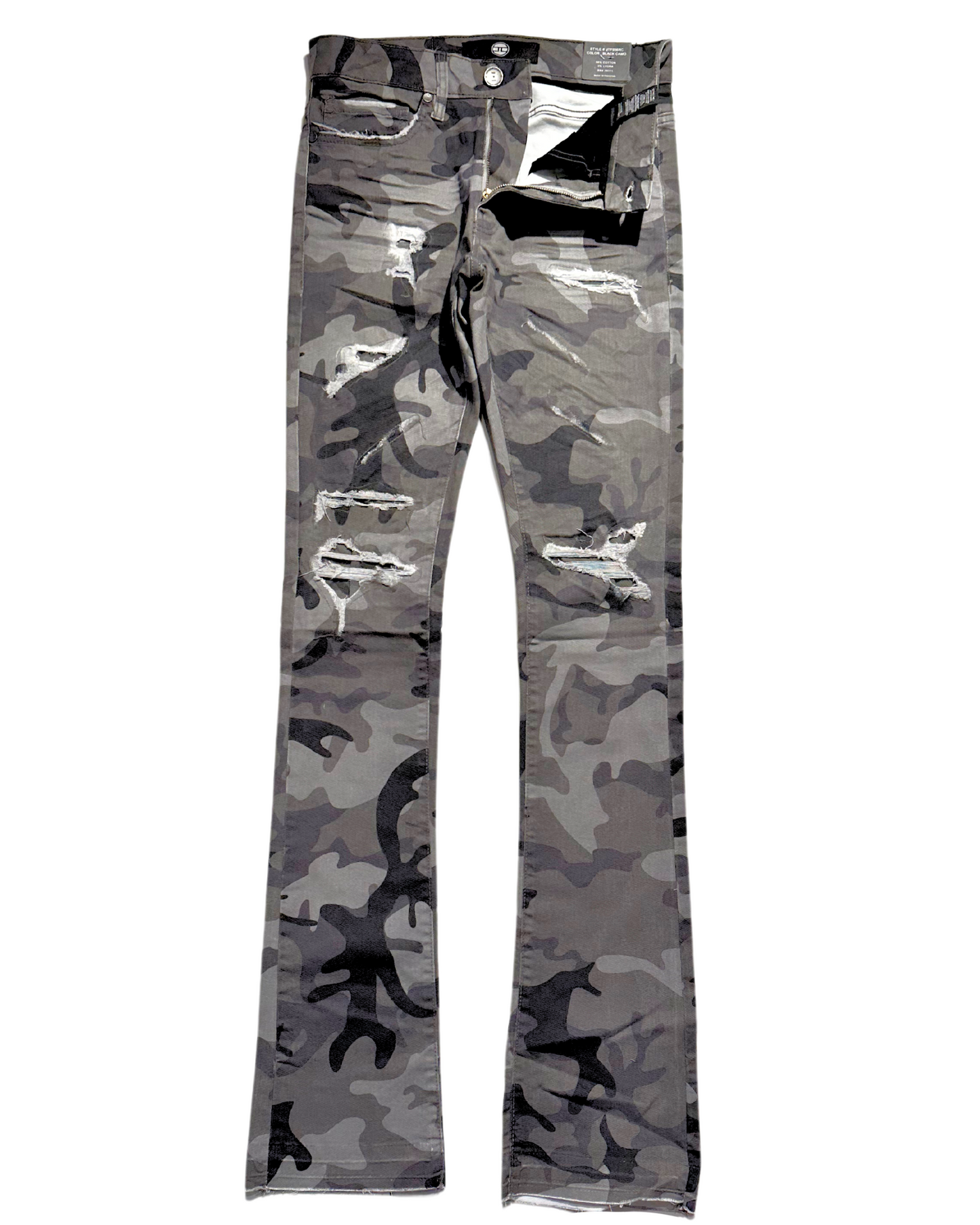 Martin Camo Stacked Jeans JTF956RC