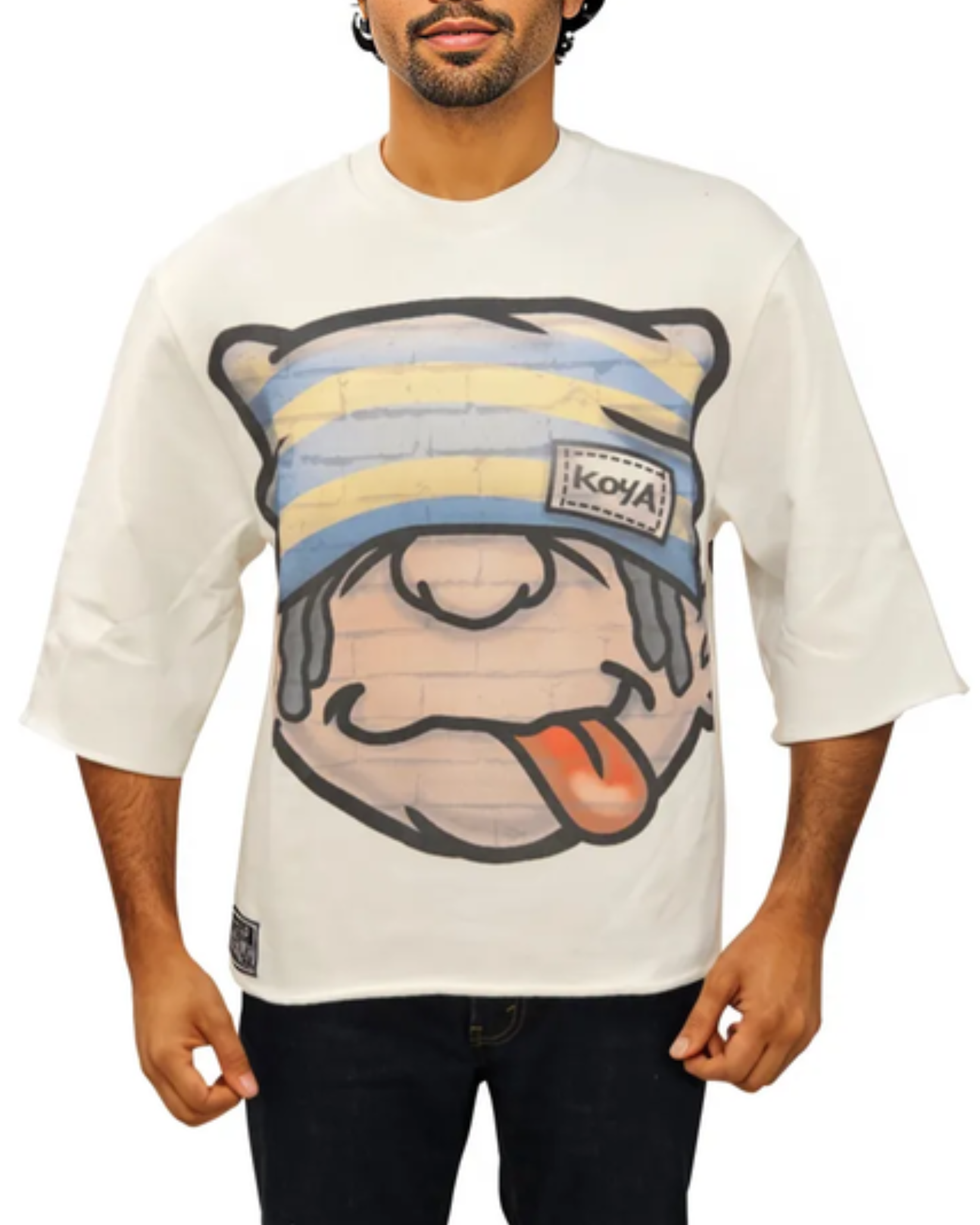 Brick Wall Dude Fleece Shirt