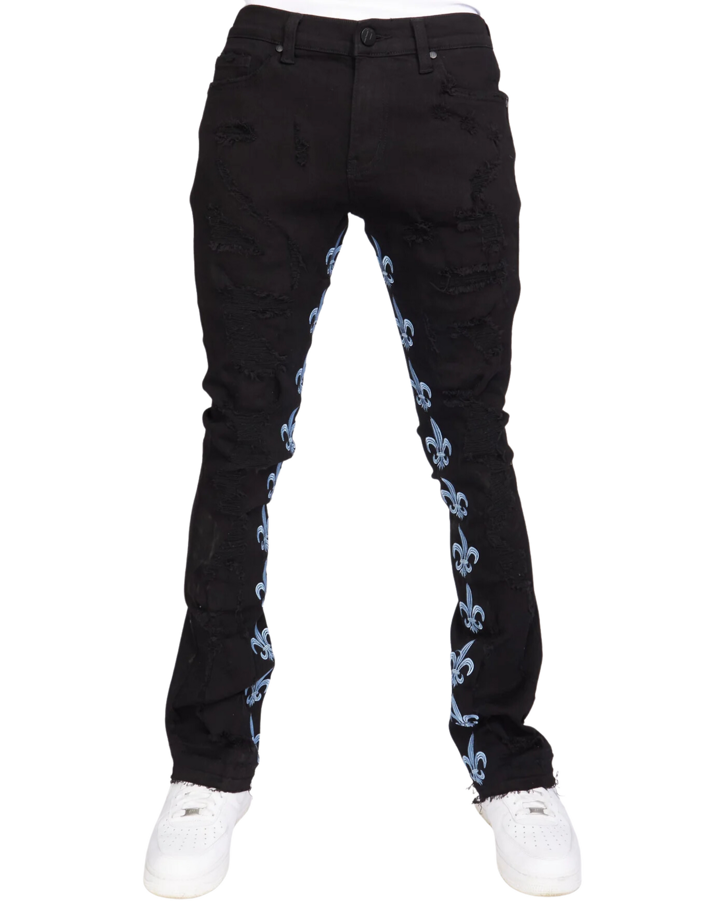 Barkley 506 Embroidery Stacked Jeans