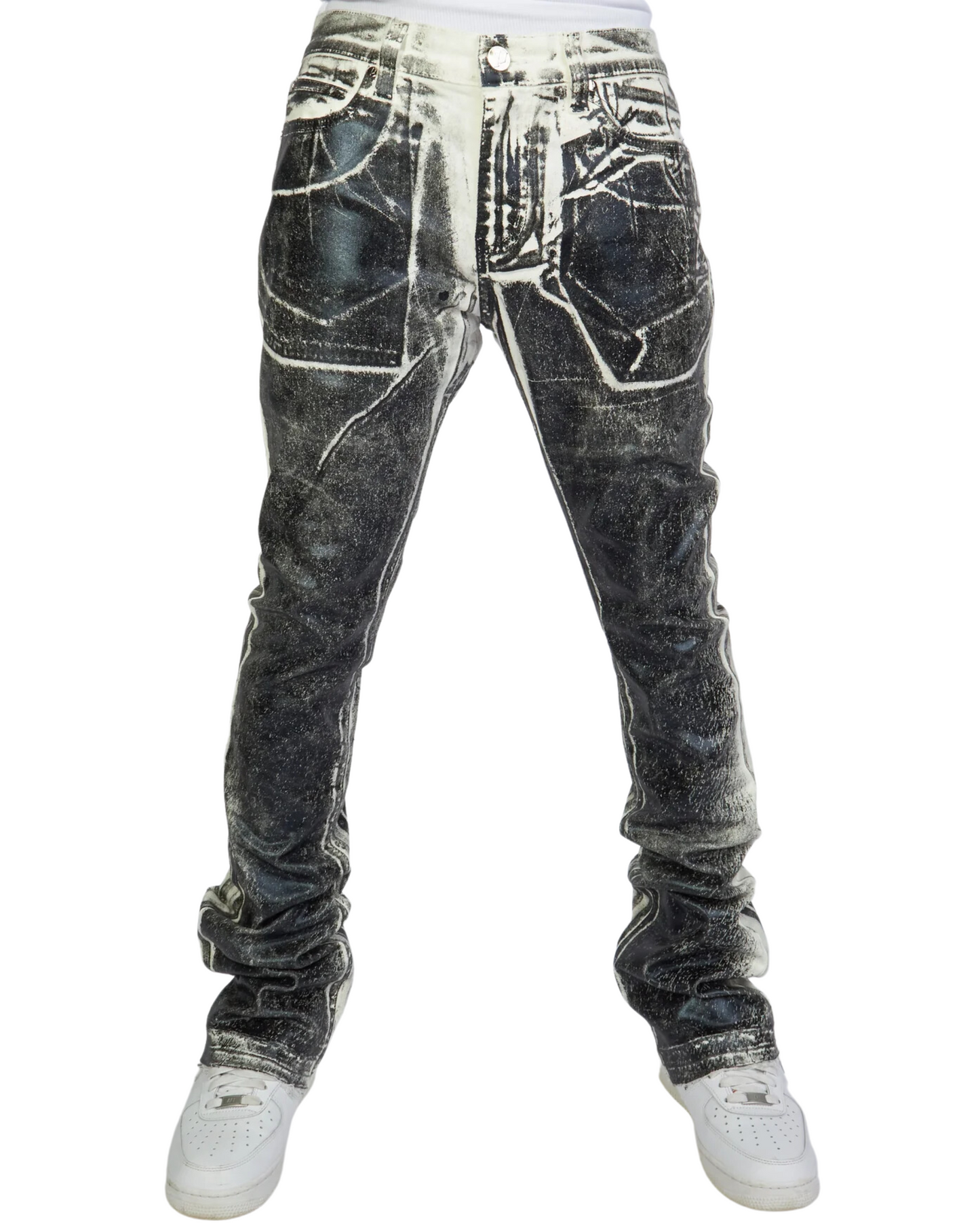 Cobray 503 Metallic Stacked Jeans